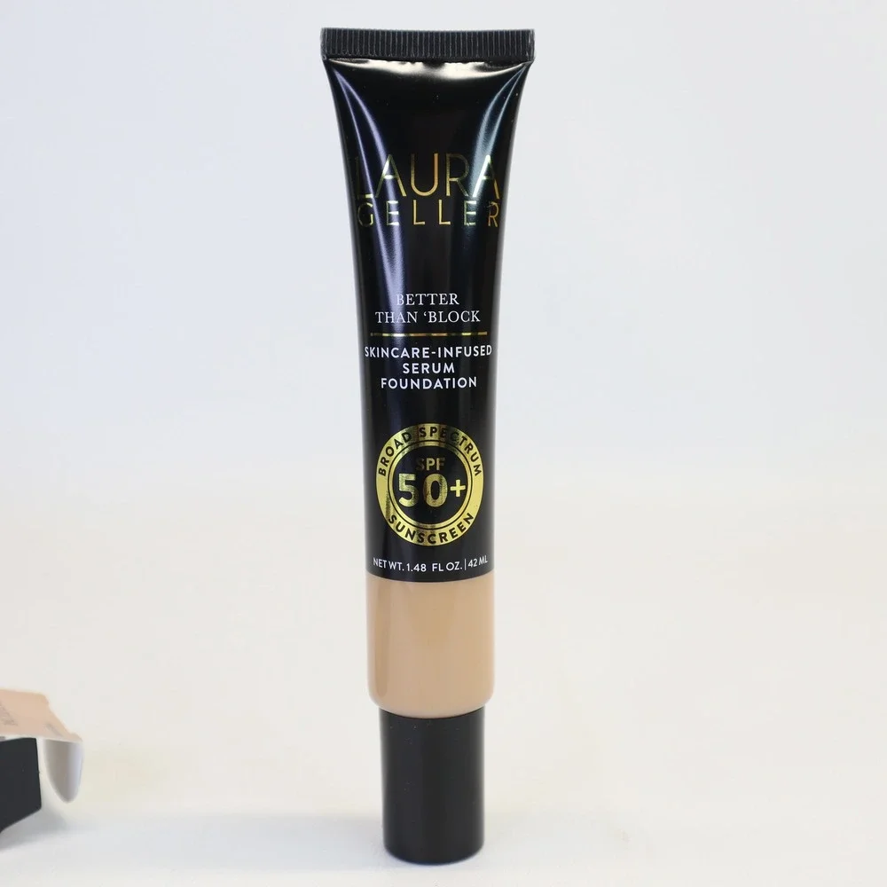 Laura Geller Better Than Block Serum Foundation SPF 50 Medium 1.48oz 42ml